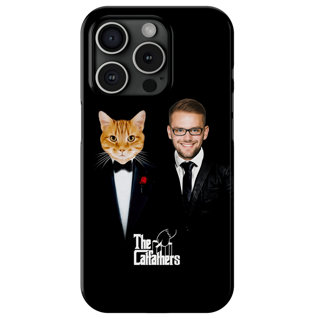 Funda para móvil personalizada &#39;Los Padres Gatos&#39;