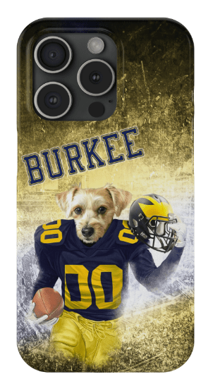 Funda para teléfono personalizada &#39;Michigan Doggos&#39;