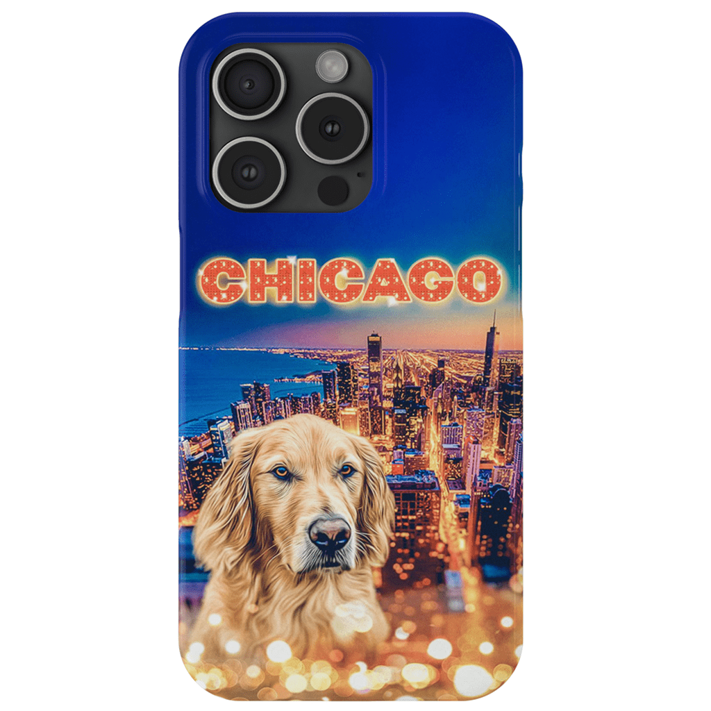 Funda para teléfono personalizada &#39;Doggos Of Chicago&#39;