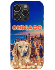 Funda para teléfono personalizada 'Doggos Of Chicago'