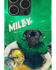 Funda para teléfono personalizada 'Notre Dame Doggos'