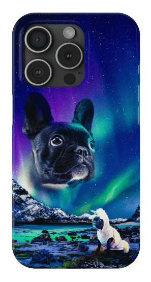 Funda para móvil personalizada &#39;Majestic Northern Lights&#39;