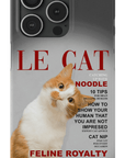 Funda para móvil personalizada 'Le Cat'