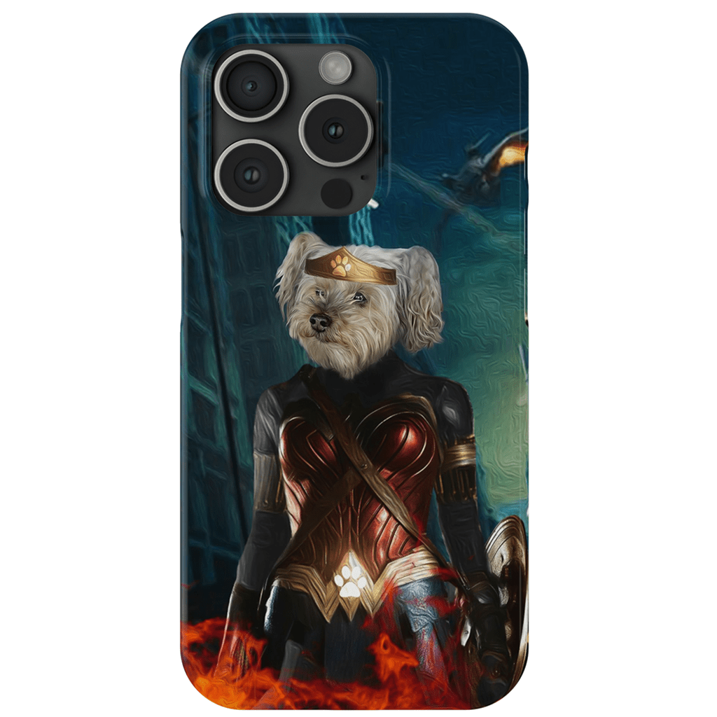 Funda para teléfono personalizada &#39;Wonder Doggette&#39;