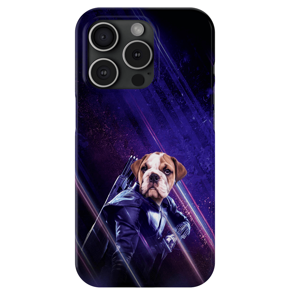 Funda para teléfono personalizada &#39;Hawkeye Doggo&#39;