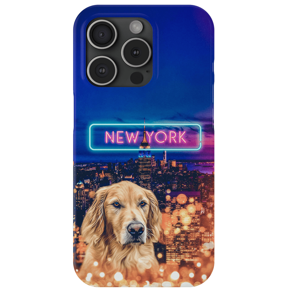 Funda para móvil personalizada &#39;Doggos de Nueva York&#39;