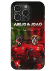 'Portugal Doggos' Funda personalizada para teléfono con 2 mascotas