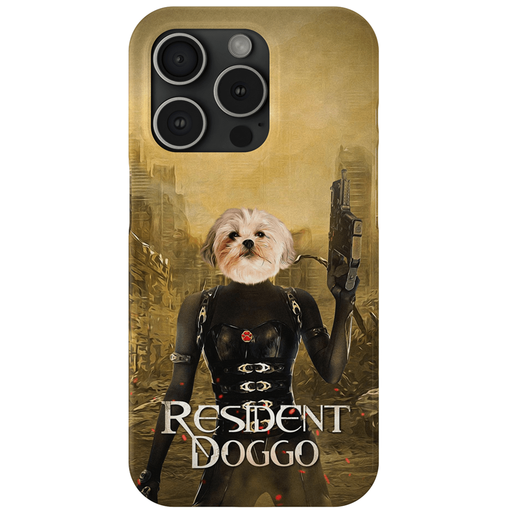 Funda para teléfono personalizada &#39;Resident Doggo&#39;