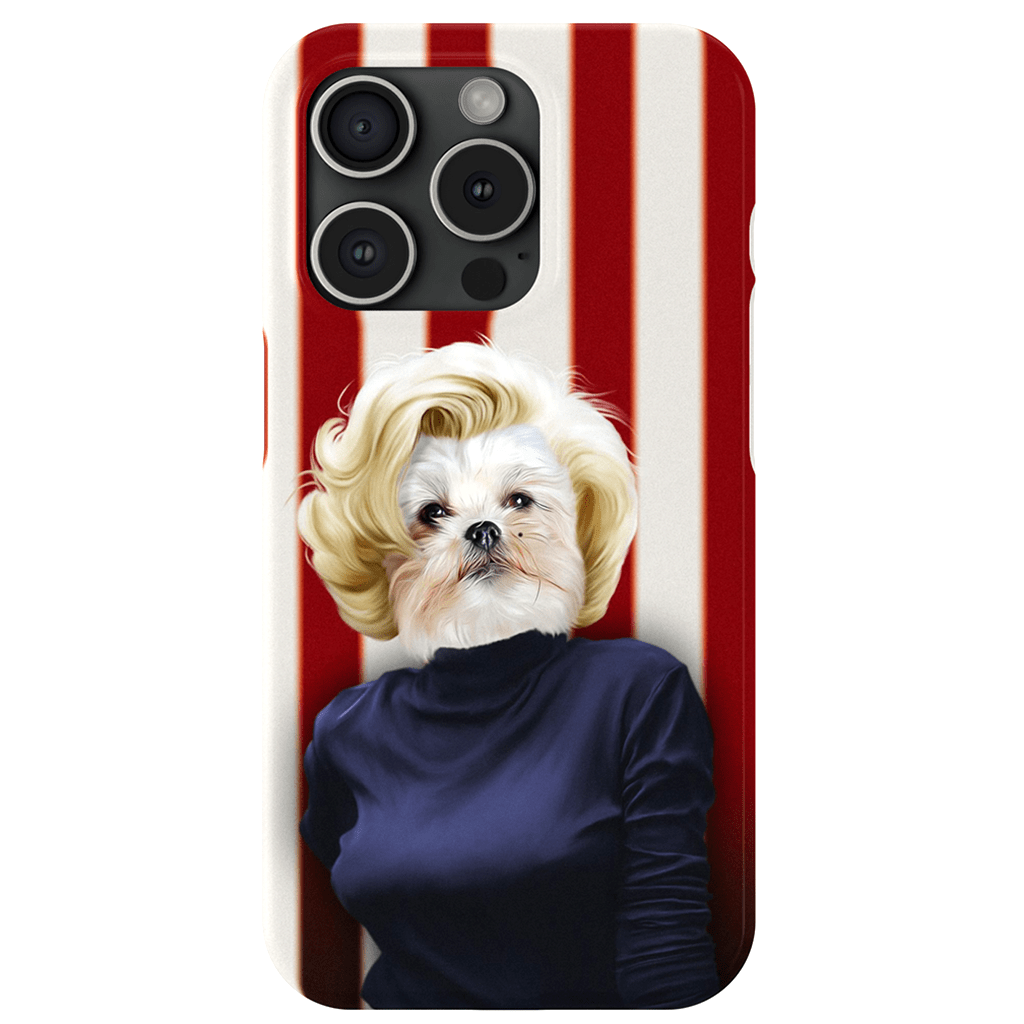 Funda para teléfono personalizada &#39;Marilyn Monpaw&#39;