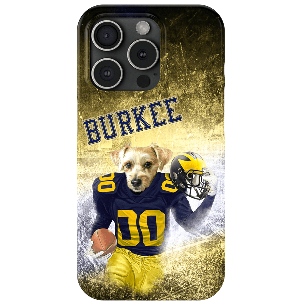 Funda para teléfono personalizada &#39;Michigan Doggos&#39;