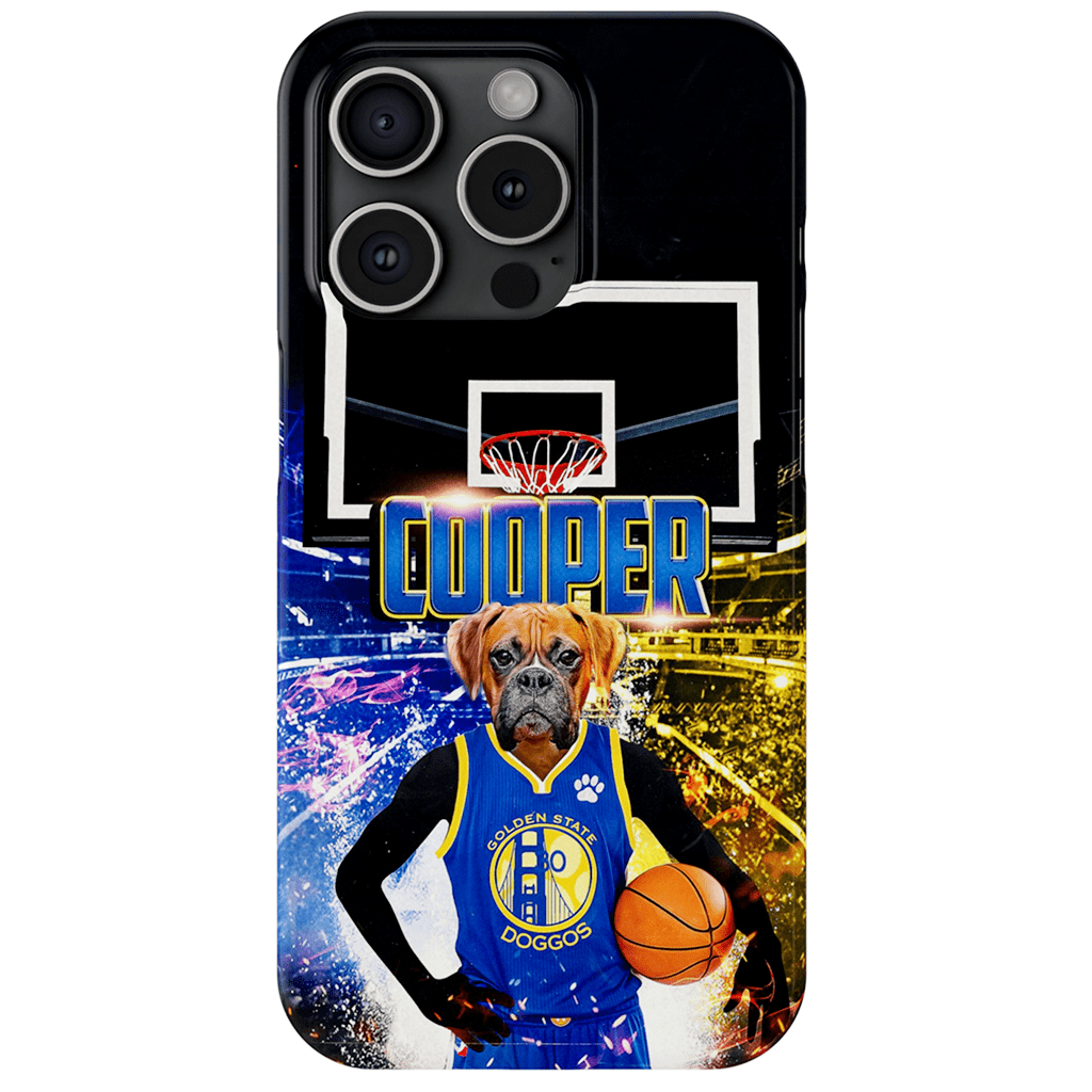 Funda para teléfono personalizada &#39;Golden State Doggos&#39;