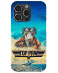 Funda para teléfono personalizada 'Top Paw'