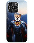 Funda personalizada para teléfono con mascota 'Super Dog'