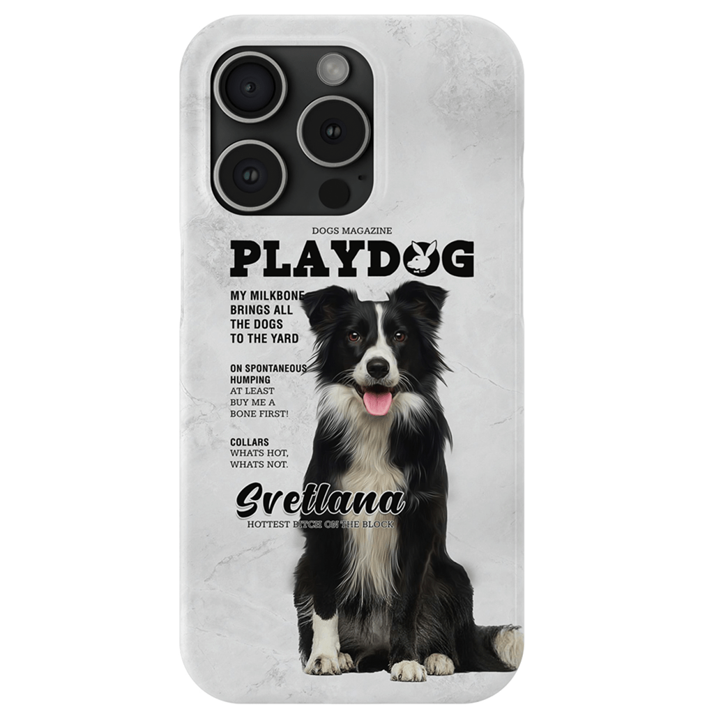 Funda para teléfono personalizada &#39;Playdog&#39;