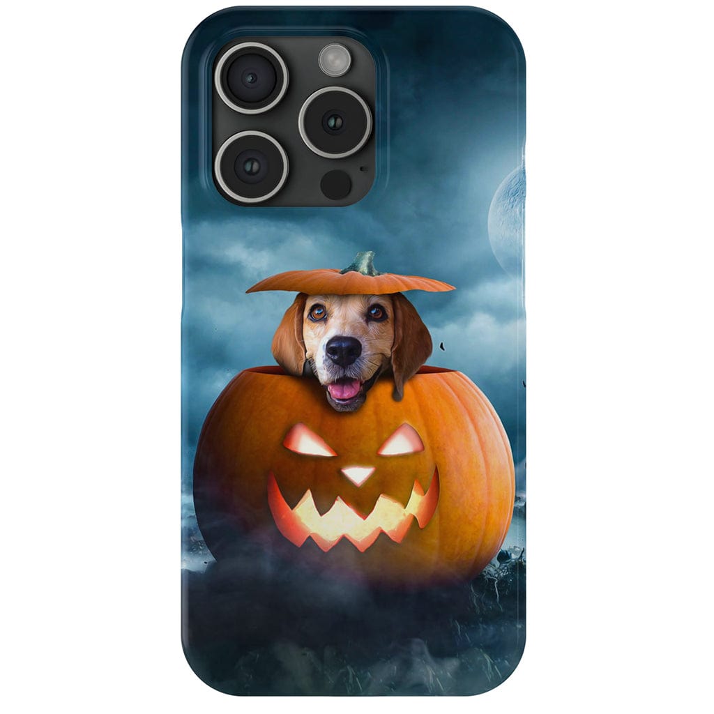 Funda para móvil personalizada &#39;The Pawmpkin&#39;