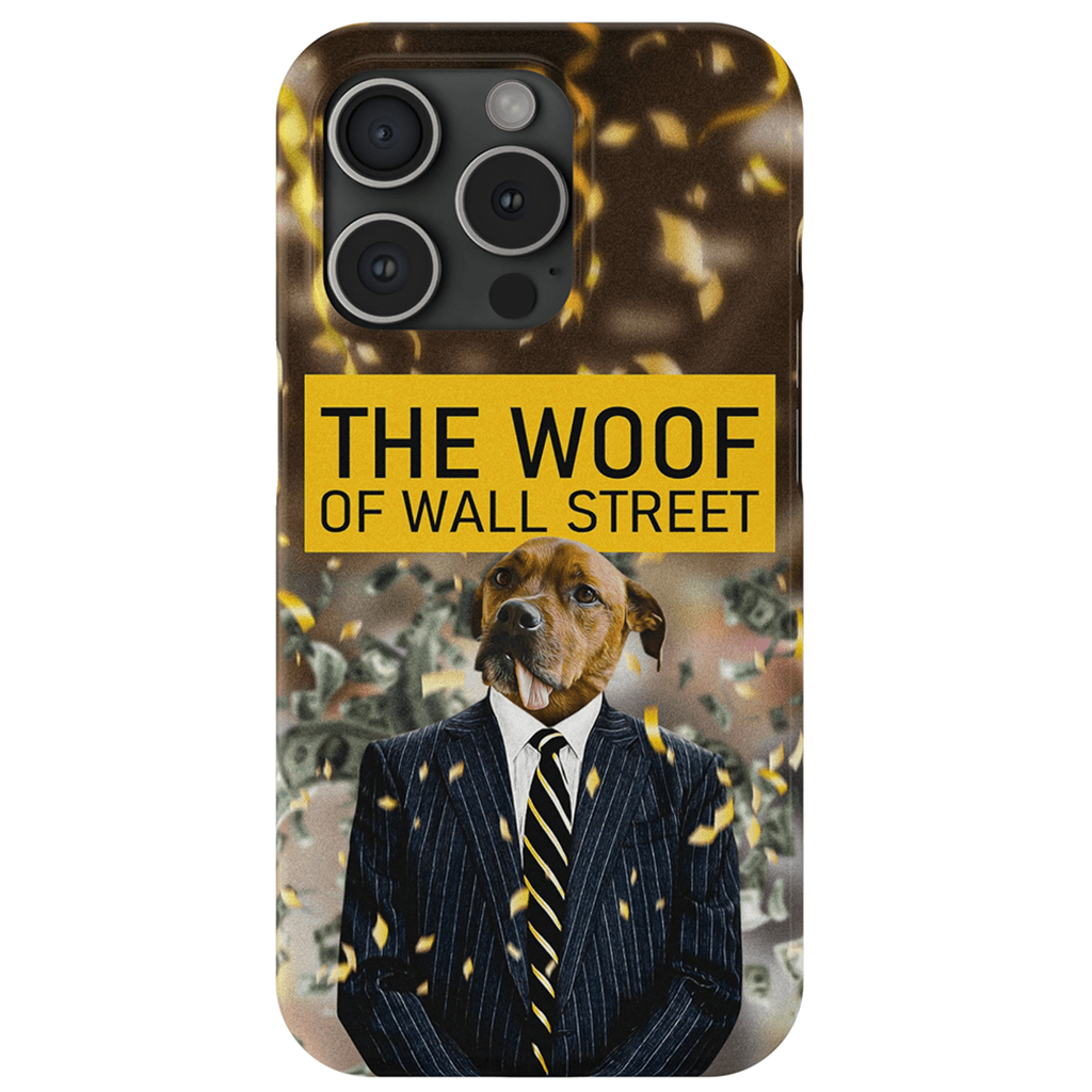 Funda para móvil personalizada &#39;La trama de Wall Street&#39;