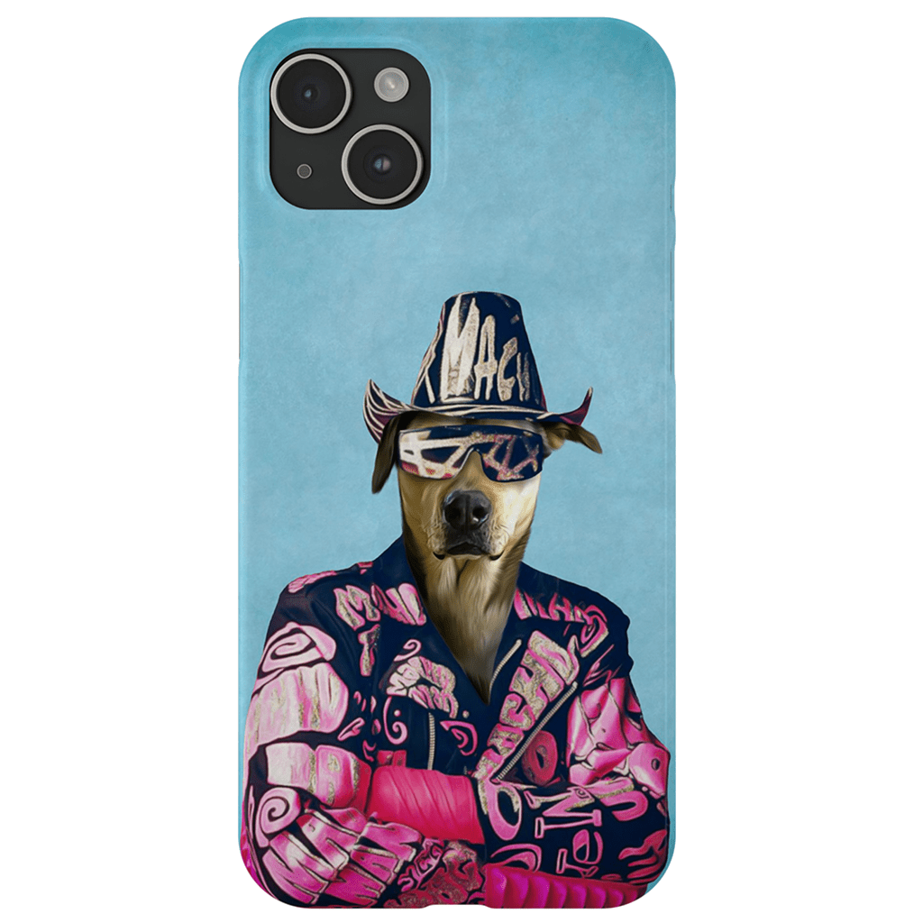 Funda para teléfono personalizada &#39;Macho Man Randy Dogger&#39;