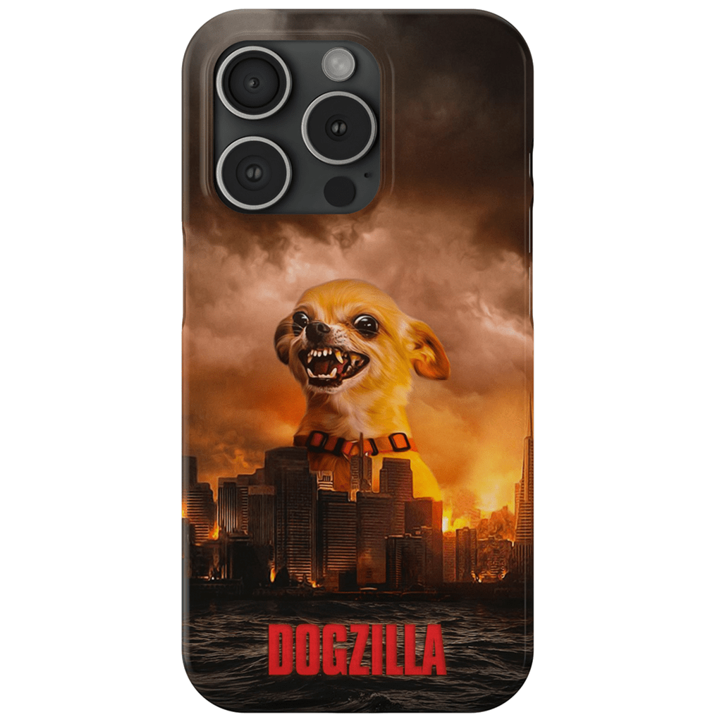 Funda para móvil personalizada &#39;Dogzilla&#39;