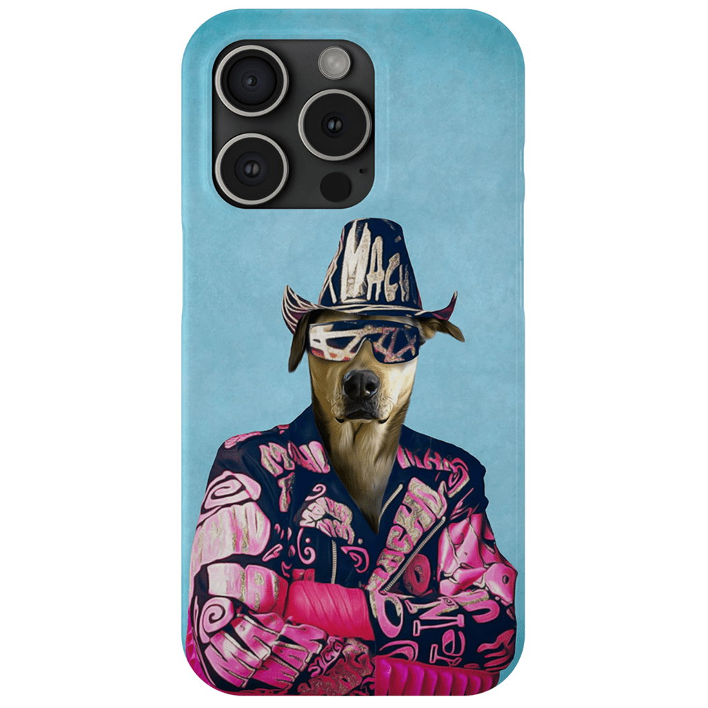 Funda para teléfono personalizada &#39;Macho Man Randy Dogger&#39;