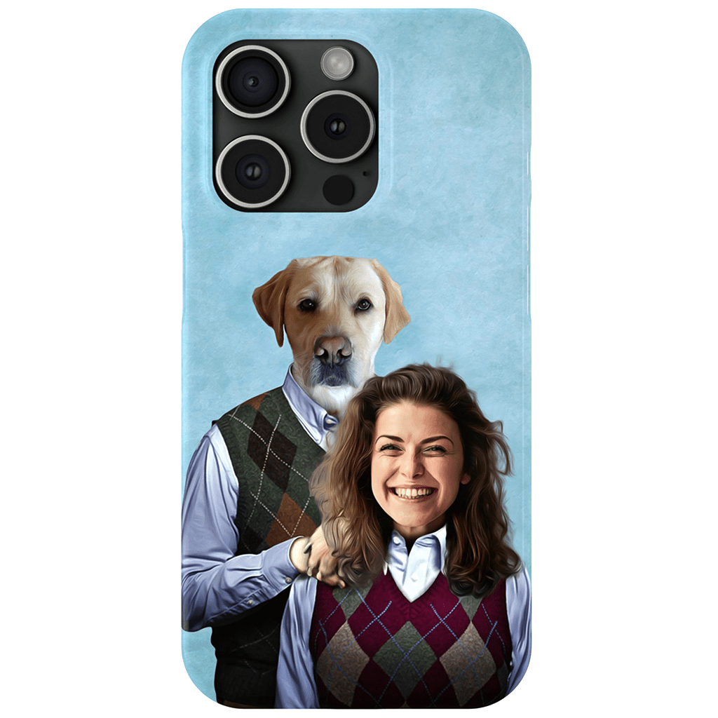 Funda para teléfono personalizada &#39;Step Doggo &amp;amp; Human (hembra)&#39;