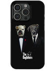 Funda personalizada para teléfono con 2 mascotas 'The Dogfathers'