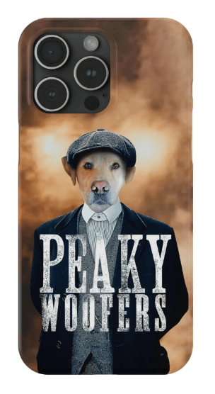 Funda para teléfono personalizada &#39;Peaky Woofers&#39;