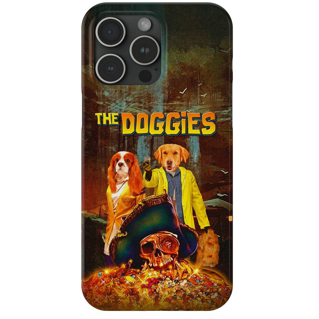 Funda personalizada para teléfono con 2 mascotas &#39;The Doggies&#39;