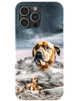 Funda para teléfono personalizada 'Majestic Snowy Mountain'