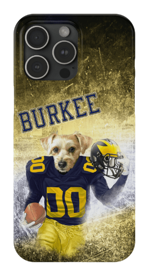 Funda para teléfono personalizada &#39;Michigan Doggos&#39;