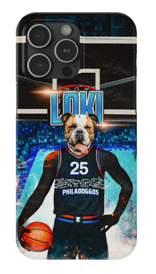 Funda para teléfono personalizada &#39;Philadoggos 76ers&#39;