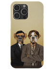 'The Woofice' Funda personalizada para teléfono con 2 mascotas