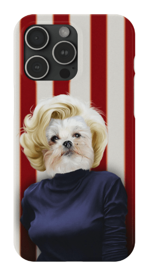 Funda para teléfono personalizada &#39;Marilyn Monpaw&#39;