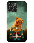 Funda para móvil personalizada 'Jurassic Meow'