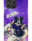 Funda para teléfono personalizada 'Louisiana State Doggos'