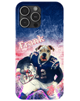 Funda personalizada para teléfono con perro 'New England Doggos'