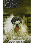 Funda para móvil personalizada 'Pawblo Escobar'