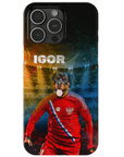 Funda para móvil personalizada 'Russia Doggos Soccer'