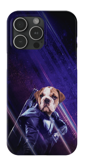 Funda para teléfono personalizada &#39;Hawkeye Doggo&#39;