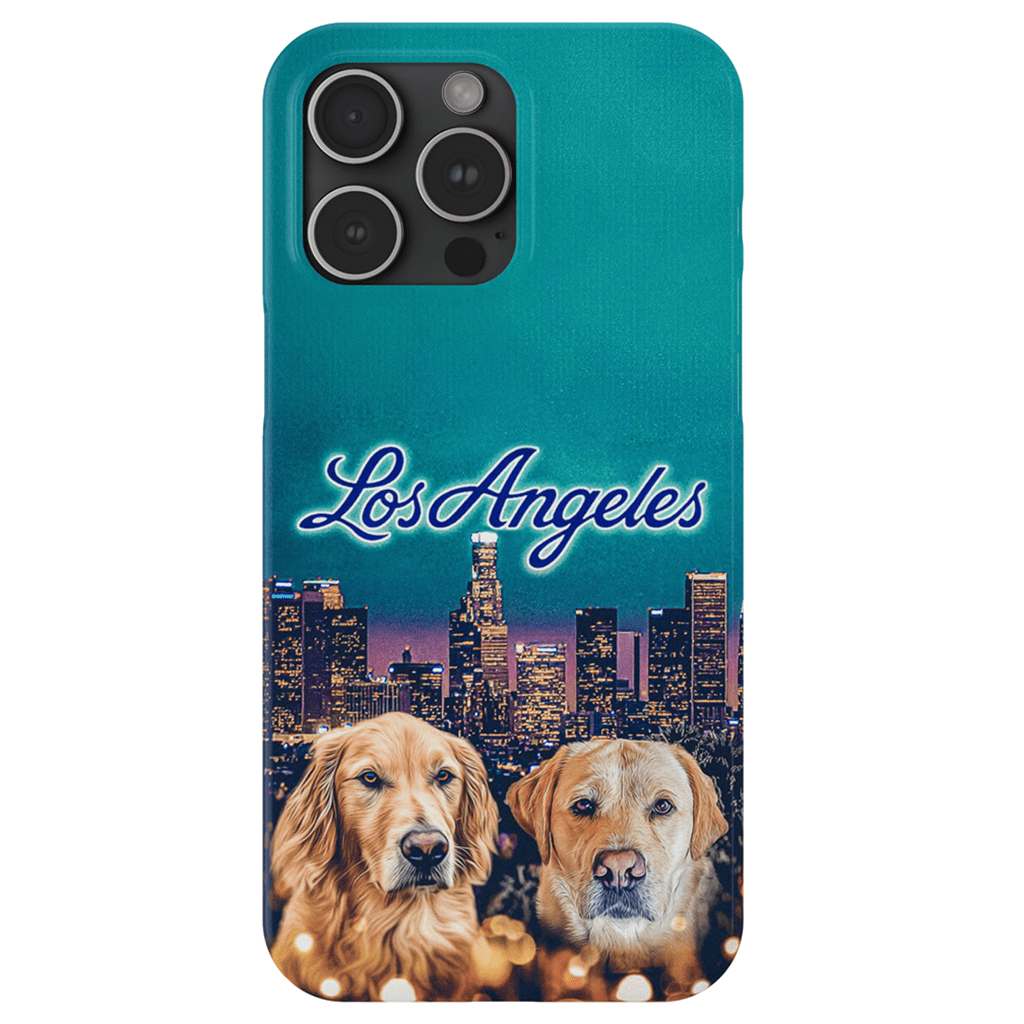 Funda para móvil personalizada &#39;Doggos de Los Ángeles&#39;