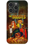 'The Doggies' Funda personalizada para teléfono con 4 mascotas