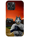 Funda para móvil personalizada 'El jugador de béisbol'