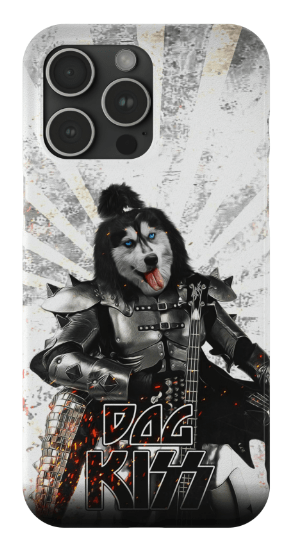 Funda para móvil personalizada &#39;Kiss Doggo&#39;