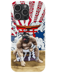 Funda para móvil personalizada 'El luchador de sumo'