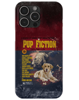 Funda personalizada para teléfono con 2 mascotas 'Pup Fiction'