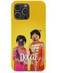 Funda personalizada para teléfono con 2 mascotas 'The Doggo Beatles'