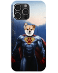 Funda personalizada para teléfono con mascota 'Super Dog'