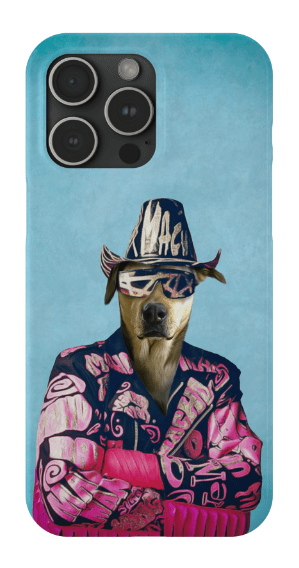 Funda para teléfono personalizada &#39;Macho Man Randy Dogger&#39;