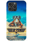 Funda para teléfono personalizada 'Top Paw'