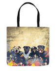 'Pittsburgh Doggos' Personalized 3 Pet Tote Bag