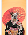 Memorias de una Doggeisha: Mini retrato de perro personalizado